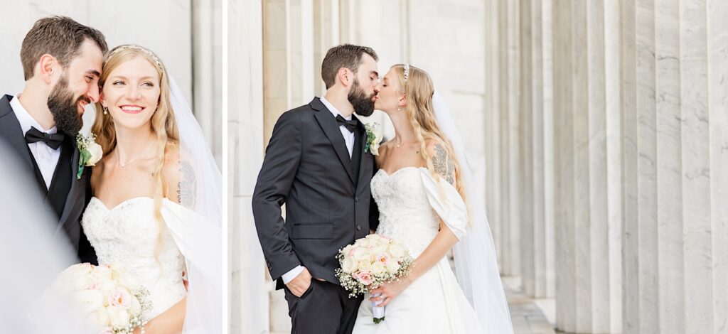 Wedding photos at William McKinley Memorial Niles OH