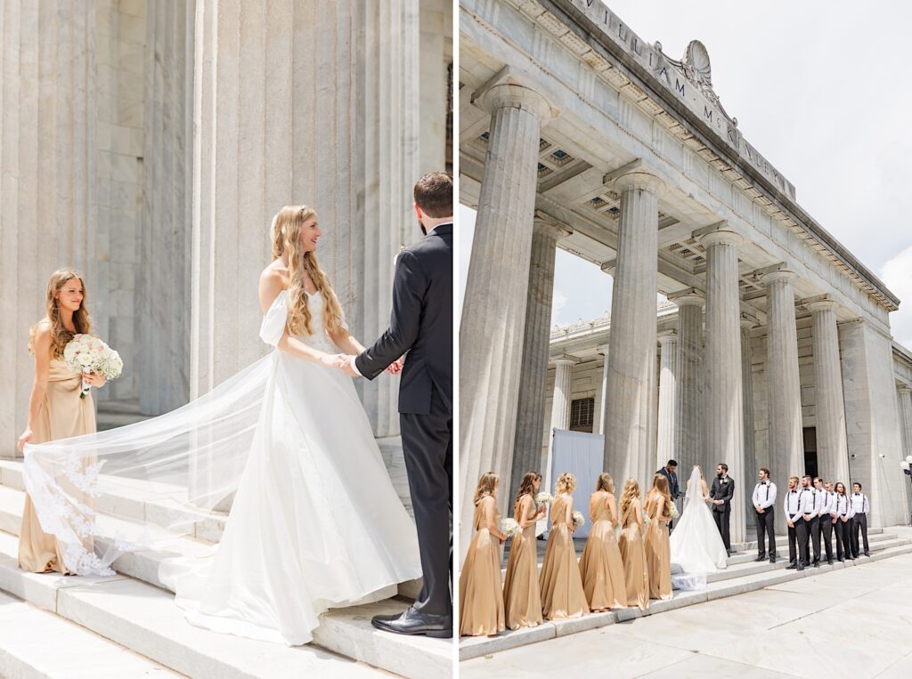 Wedding Photos William McKinley Memorial