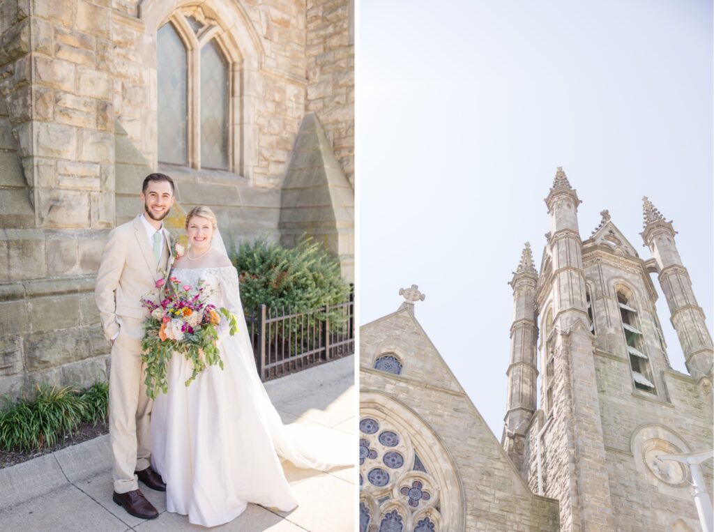 St. Paul's Shrine Cleveland Ohio Wedding Photos