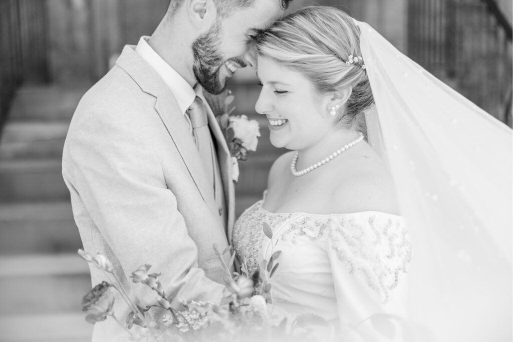 Classic black and white wedding photos Cleveland Ohio Wedding Photographer