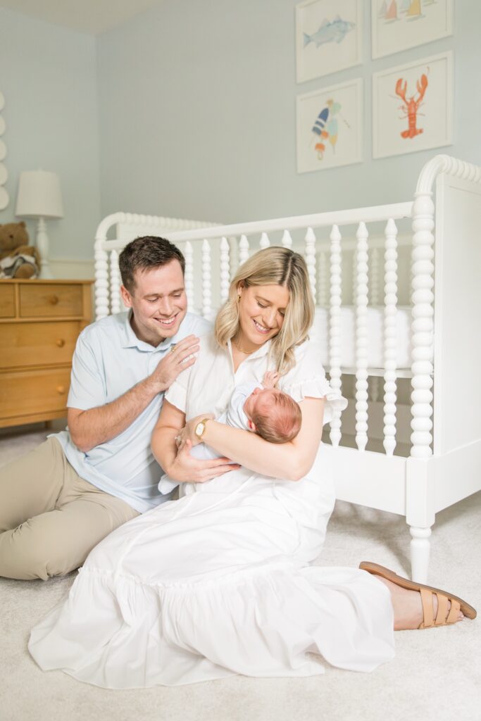 Light and Airy Cleveland OH Newborn Photographer