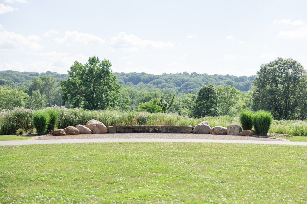 Himelright Lodge Wedding Outdoor Ceremony Space