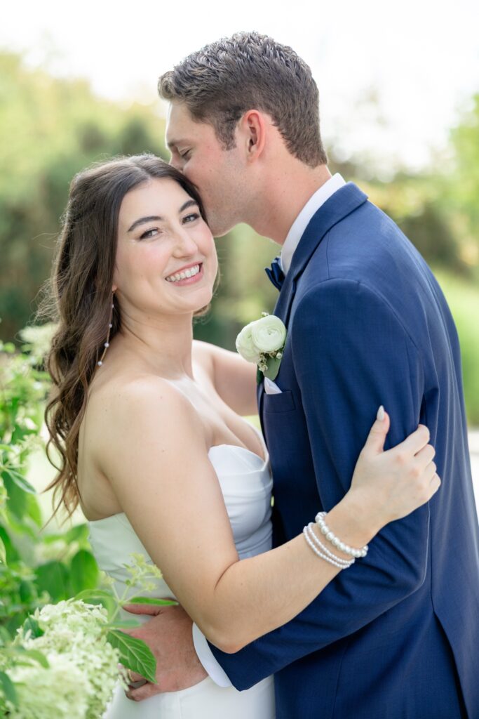 Chagrin Falls Ohio wedding bride & groom portraits natural light photographer