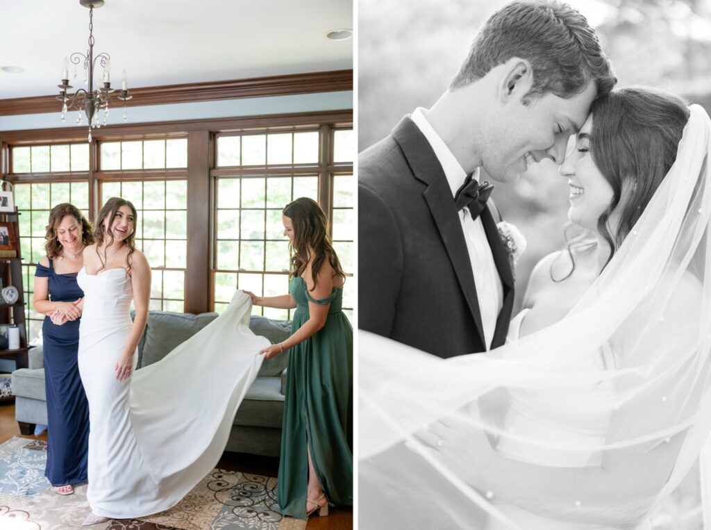 Wedding in Chagrin Falls Ohio