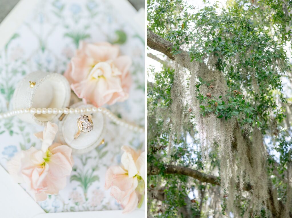 Classic Southern Wedding Antique Jewelry Details