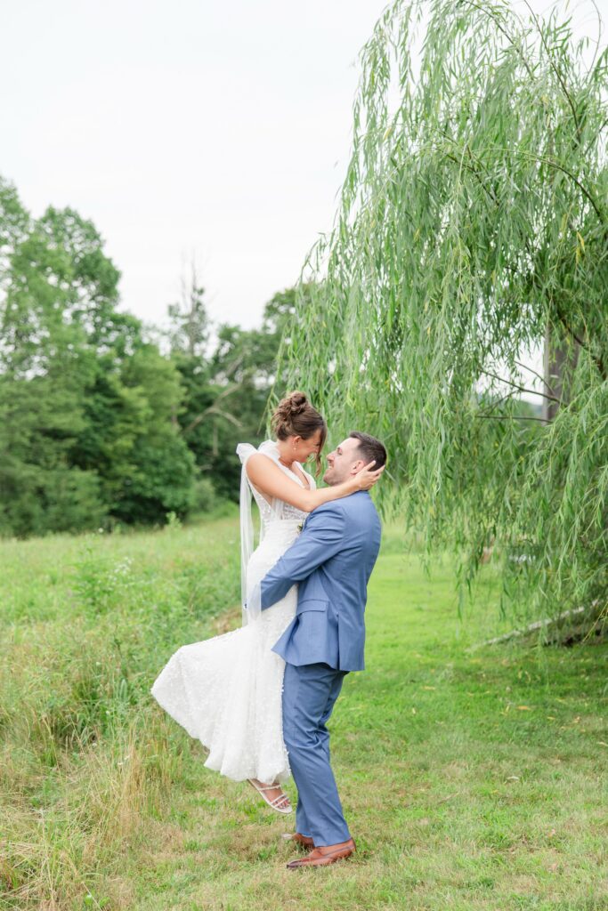 Bride and Groom Portraits at Enchanted Acres Bella Amore