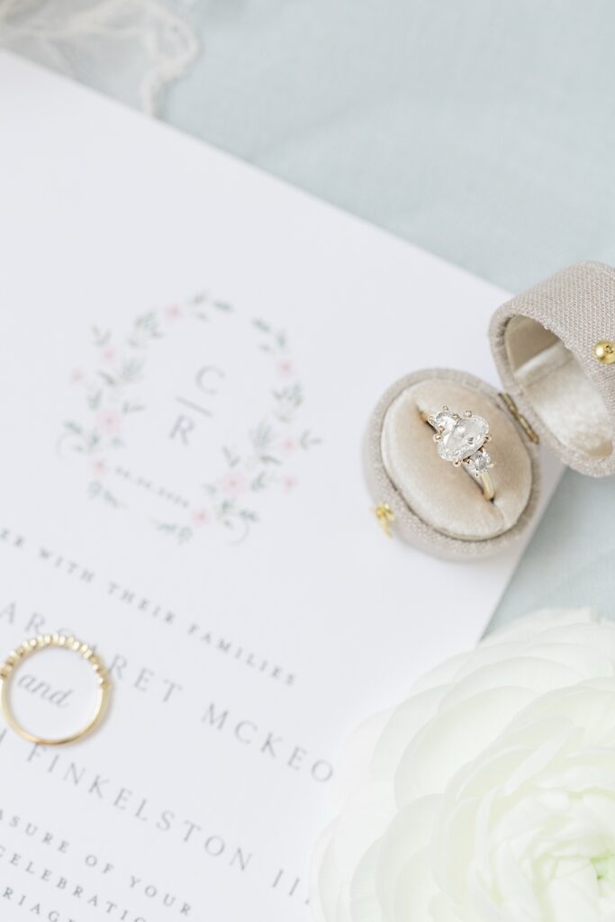 Light and Airy Cleveland Photographer bridal details